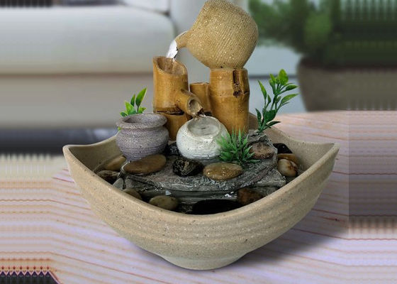 चीन 18.4cm घर कार्यालय सजावट इनडोर झरना फव्वारा आपूर्तिकर्ता