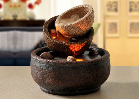 चीन तीन कप हस्तकला इंडोर टेबलटॉप फव्वारे आपूर्तिकर्ता