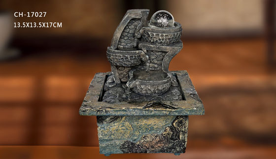 कार्यालय सजावट Polyresin ईंट इंडोर आउटडोर फव्वारे आपूर्तिकर्ता